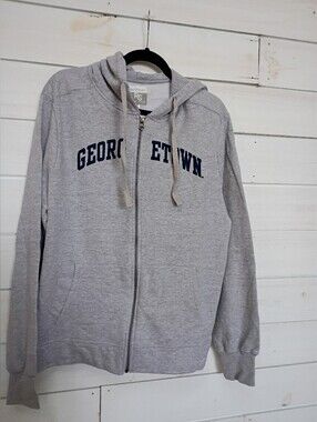 Georgetown University Full Zip Sweatshirt Hoodie